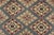 Gray Bokhara Jaldar Rug 4’2” X 6’3” Gray Wool Tribal Hand-Knotted Oriental Carpet For Sale - Image 8 of 12