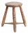 Rustic Wooden Milking Stool For Sale