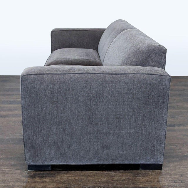 Modern McCreary Modern Gray Sleeper Sofa With Wide Arms For Sale - Image 3 of 9
