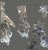 Vintage Christmas 1988 Enesco Accents Clear Art Glass Nativity 10-Pc Set For Sale - Image 11 of 13
