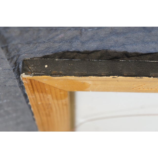 Steve Knowls Art Nouveau Oil Painting After Tiffany's Woman Greeting the Sun 26" For Sale - Image 9 of 9