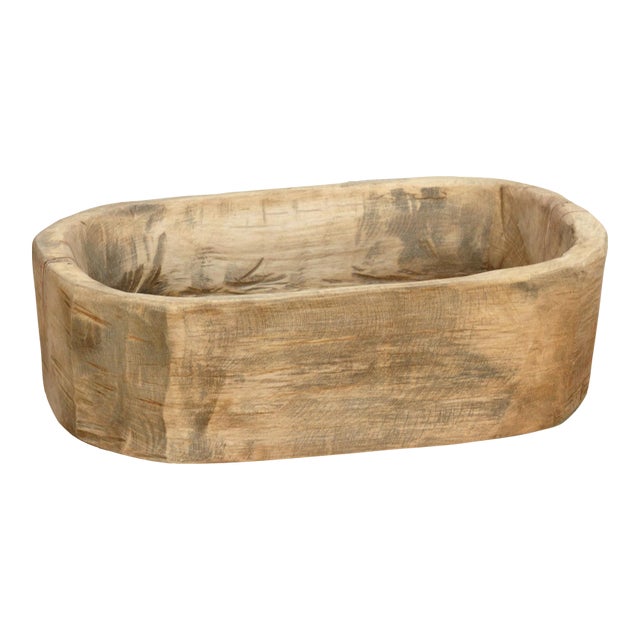 Early 20th Century Country Handhewn Basin For Sale