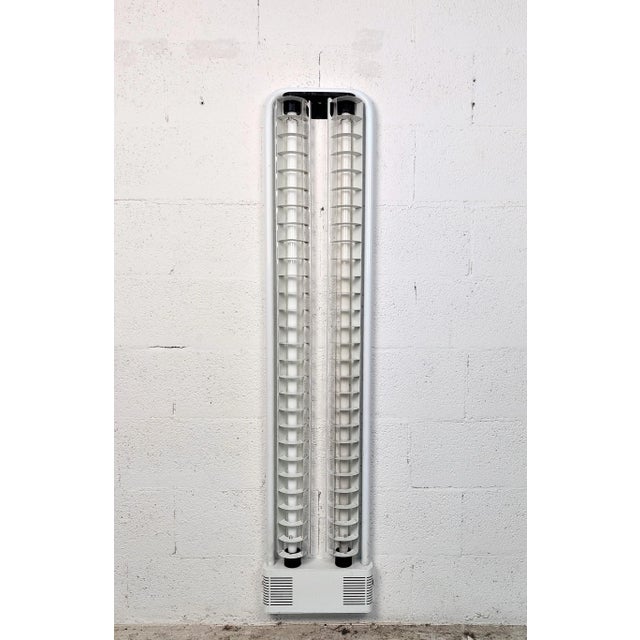 Metal White Wall Lamp by M. Boccato, G. Gigante & A. Zambusi for Zerbetto, 1980s For Sale - Image 7 of 7