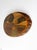 Wood Vintage Deer Landscape Wood Slice Wall Art For Sale - Image 7 of 8