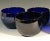 Set of Six Georgian Blue Glass Finger Bowls For Sale In Philadelphia - Image 6 of 8