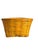 French Provincial Large Vintage French Country Split Bamboo Storage Basket 32” Width For Sale - Image 3 of 18