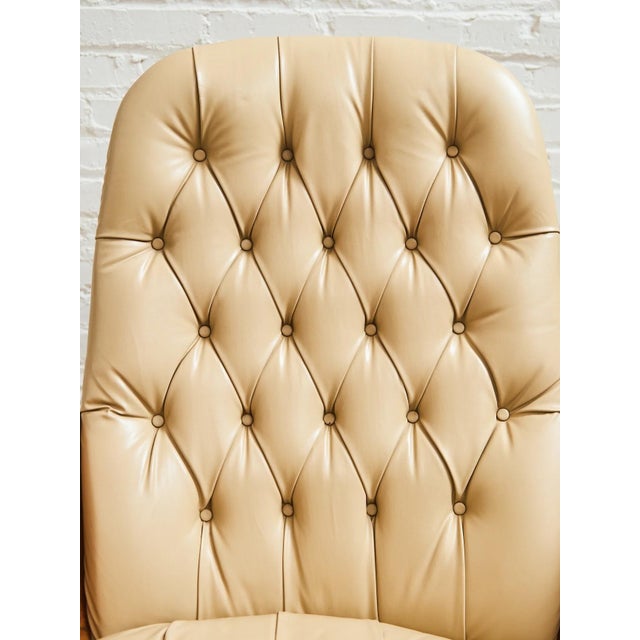 Wood Styled After George Mulhauser Mr. Chair and Ottoman For Sale - Image 7 of 12