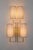 Tiges4 Wall Sconces in Patinated Gold Metal and Fabric by Aymeric Lefort, Set of 2 For Sale - Image 9 of 16