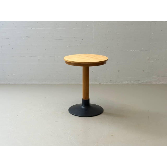 Round Side Table with Cast Iron Base, 1970s For Sale - Image 17 of 17