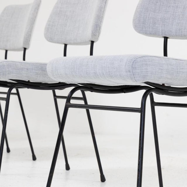 1950s Delfino Chairs by Erberto Carboni for Arflex, 1950s, Set of 4 For Sale - Image 5 of 8