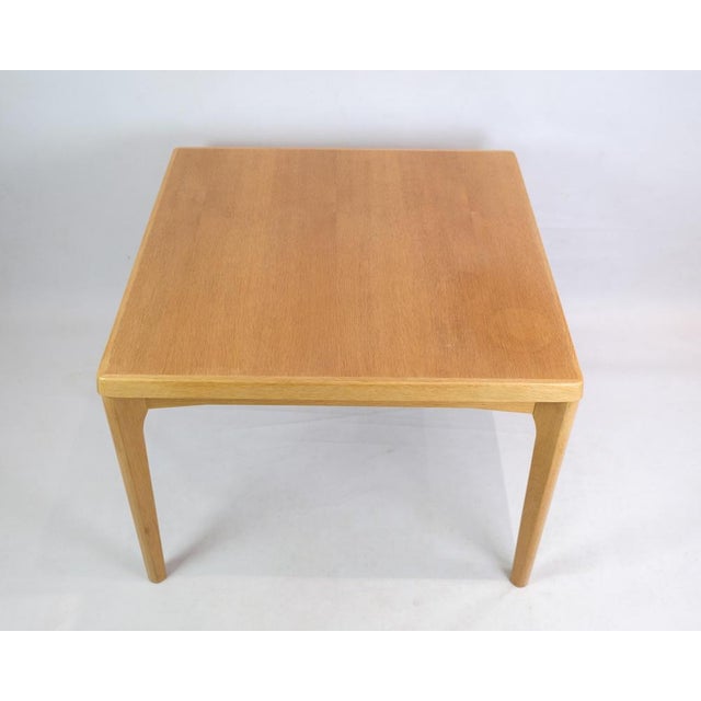 Oak Coffee Table by Henning Kjærnulf for Vejle Chairs and Furniture Factory, 1960s For Sale - Image 3 of 12
