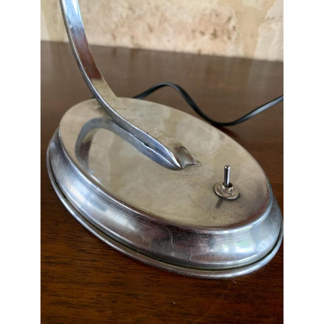 Vintage Art Deco Adjustable Bedside Table Lamp For Sale - Image 17 of 18