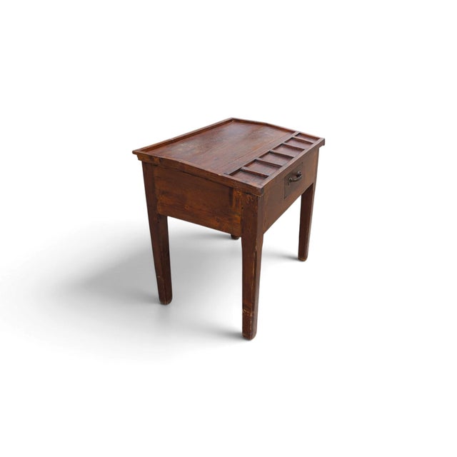 Mid-Century Modern Mid-Century Rustic Italian Workbench For Sale - Image 3 of 7