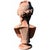 Neoclassical Style Head of a Woman, 20th Century, Terracotta For Sale - Image 4 of 6