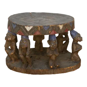 Mid 20th Century African Ceremonial Table
