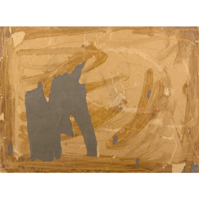 'Moonlit Harbor, Cairo Painting' by Roger A. Flynn, 1956; Cooper Union New York For Sale In Monterey, CA - Image 6 of 6