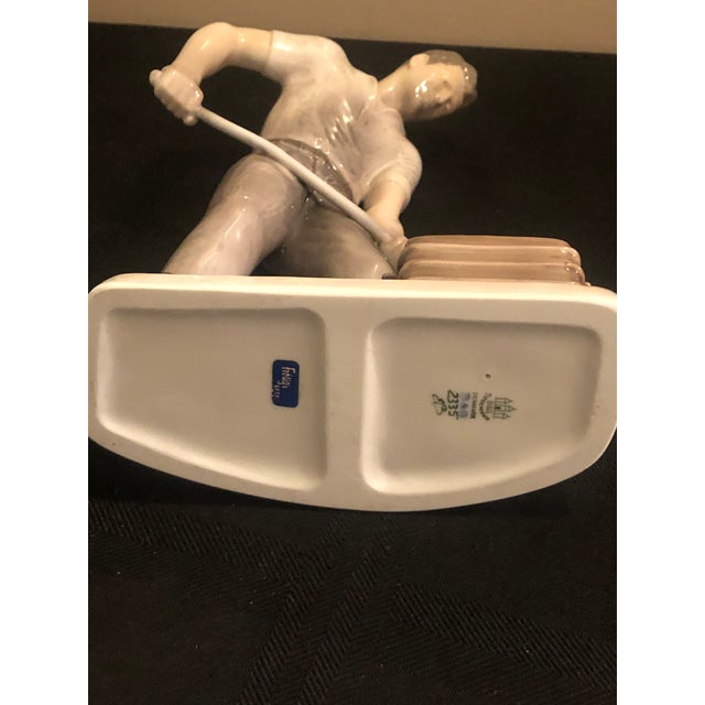 Mid-Century Bing & Grondahl "Ironfounder" Sculpture by Svend Jespersen For Sale In New York - Image 6 of 6