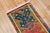 Turkish Mini Turkish Mat rug no. y1878 For Sale - Image 3 of 5