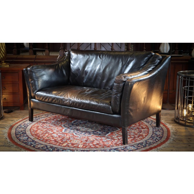 Reggio Two-Seater Leather Sofa by Timothy Oulton Halo, 2010s For Sale - Image 14 of 18