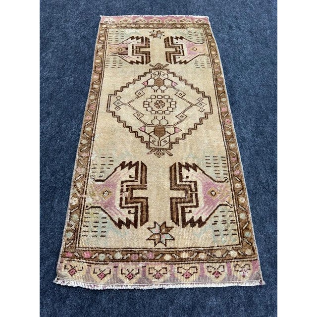 Turkish Yastik Rug 1'7" x 3'5" #24277 Explore a curated collection of hallway runners, wool rugs, and handmade...