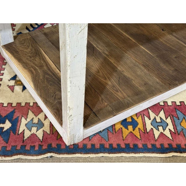 Drapers Table in Fir and Chestnut, 1930s For Sale - Image 14 of 18