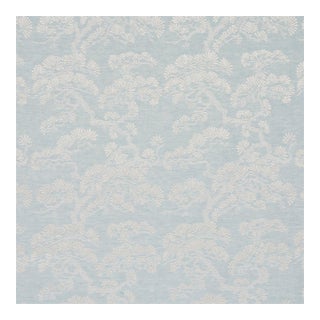 Sample - Schumacher Hinata Fabric In Sky For Sale