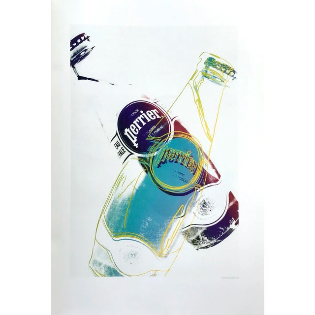 Pop Art 1999 Andy Warhol Perrier 1 Pop Art Print For Sale - Image 3 of 3