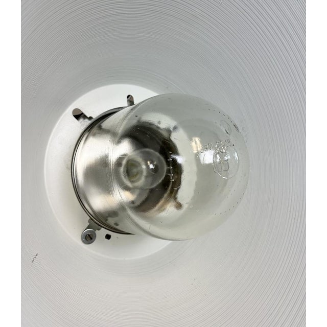 Industrial Explosion Proof Ceiling Lamp with Aluminium Shade from Elektrosvit, 1970s For Sale - Image 15 of 17