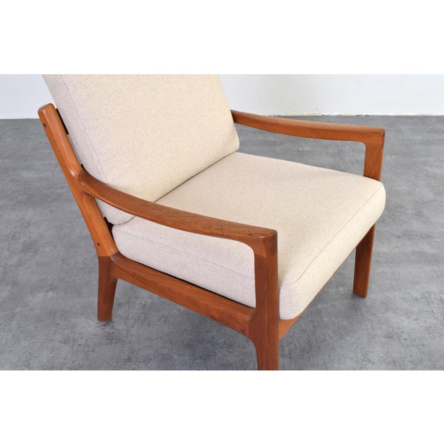 Mid-Century Modern Danish Senator Lounge Chair in Teak by Ole Wanscher for Cado, 1960s For Sale - Image 9 of 13