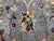 Slate Gray Persian Style Floral Rug, 3'3" X 5' For Sale - Image 9 of 16