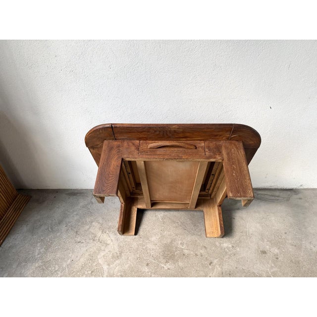 Double-Tiered Oak Coffee Table, 1970s For Sale - Image 16 of 18