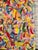 A bold and energetic acrylic on Masonite by Ukrainian artist Nazar Symotiuk, signed and dated 2017. This contemporary work...