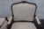 Early 20th Century Early 20th Century French Country Bergere Beech Wood Arm Chairs with New Upholstery- Set of 2 For Sale - Image 5 of 9