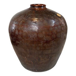 Large Japanese Storage Vessel For Sale