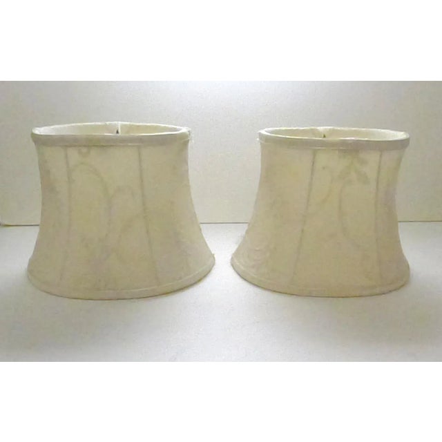 Lace Lamp Shades - A Pair For Sale - Image 4 of 4