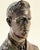 1960s Vintage Plaster Bust of Charles Augustus Lindbergh For Sale - Image 4 of 12