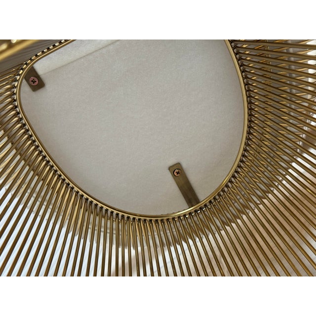Warren Platner Eternity Modern Platner Style Arm Chairs, Pair For Sale - Image 4 of 12