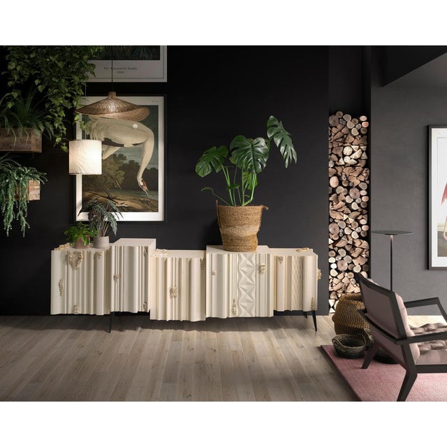 Bosco Sideboard, Five Doors, by Lola Glamour Dimensions: D 50 x W 235 x H 87 cm Materials: Wood.