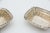 Rectangular Silver Salt Shakers, Set of 2, in Good conditions. Designed 1890 to 1919
