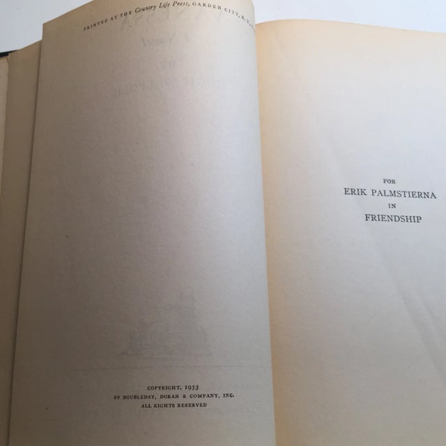 Traditional "Vanessa: A Novel" Hugh Walpole 1933 Book For Sale - Image 3 of 8