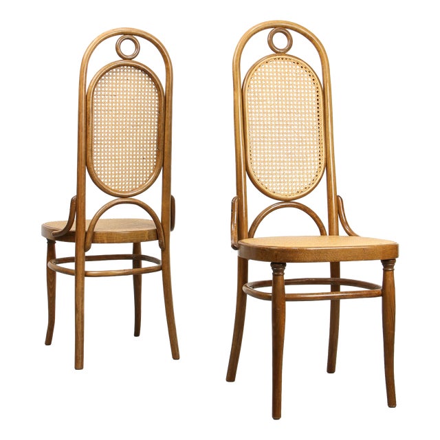 207R Dining Chairs from Thonet, 1970s, Set of 2 For Sale