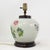 Chinese Famille Rose Antique Porcelain Vase Lamp With Bird and Peony Motif on Wood Base For Sale - Image 3 of 17
