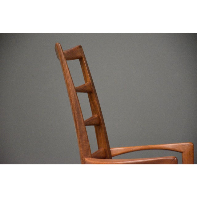 1960s Danish Modern Teak Lis Dining Chairs by Koefoeds Hornslet - Set of 6 For Sale - Image 5 of 11