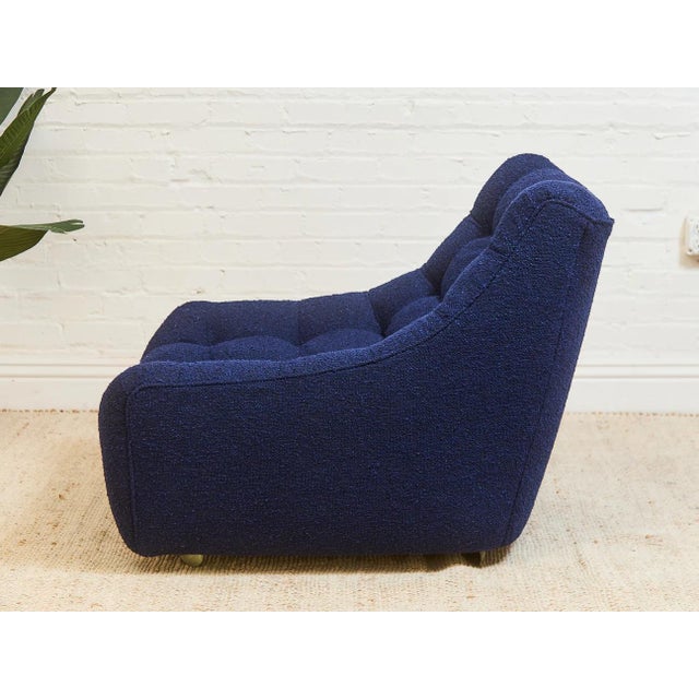 Mid 20th Century Mid 20th Century Styled After Milo Baughman for Thayer Coggin Scoop Chair For Sale - Image 5 of 12