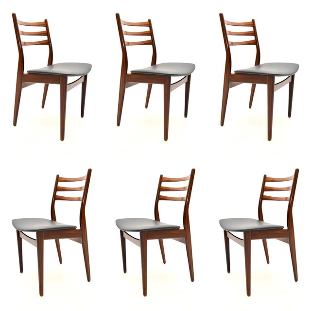 Vintage Danish Dining Chairs, 1960s, Set of 6 For Sale - Image 10 of 10