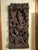 Monumental hand-carved teak Ganesha relief panel with striking high-relief depth and exceptional sculptural presence. This...