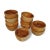 Simple Small Teak Wood Bowl For Sale - Image 4 of 5