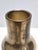Vintage Italian Glass Vase with Brass in the style of Max Ingrand, 1960s For Sale - Image 9 of 11