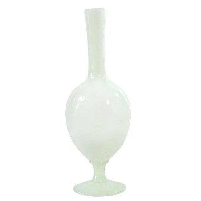 Opal Glass Vase, Sevres, France, 1950s For Sale - Image 9 of 9