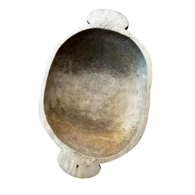 Rustic European Dough Bowl. Made in the 1940s